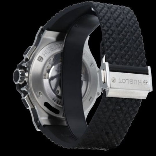 Montre Hublot Big Bang - Montre chronographe 44 mm en acier 58 Facettes MT43285