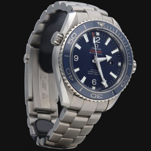 Montre Omega Seamaster Planet Ocean - Montre homme en titane 600 m 58 Facettes MT43350