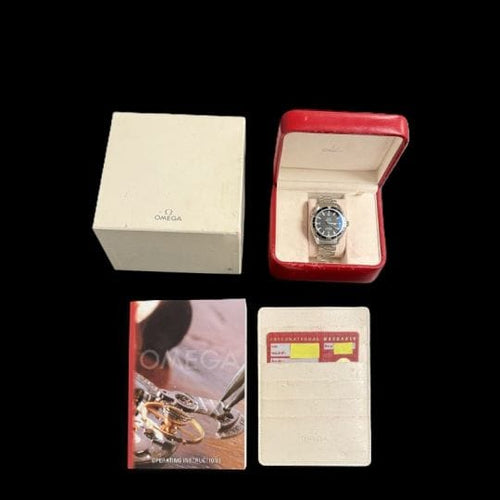 Montre Omega Seamaster Planet Ocean - Montre automatique homme en acier 58 Facettes MT43348