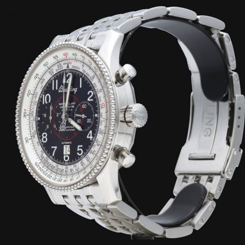 Montre Breitling Navitimer Montbrillant - Montre automatique homme en acier 58 Facettes MT43307