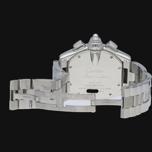 Montre Cartier Roadster - Montre chronographe automatique en acier 58 Facettes MT43366