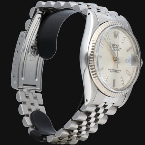 Montre Rolex Datejust 36 - Montre automatique en acier 58 Facettes MT43272