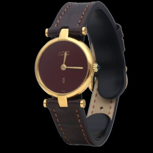 Montre Cartier Must de Cartier Vermeil - Montre femme à quartz 24 mm 58 Facettes MT43381