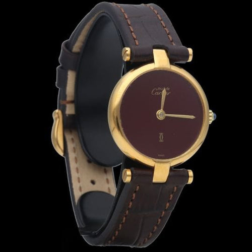 Montre Cartier Must de Cartier Vermeil - Montre femme à quartz 24 mm 58 Facettes MT43381