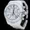 Montre Chanel J12 - Montre chronographe automatique en céramique blanche 58 Facettes MT42483