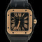 Montre Cartier Santos 100 - Montre automatique en or rose et acier 58 Facettes MT43374