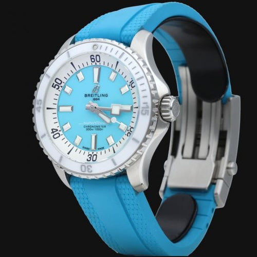 Montre Breitling Superocean - Montre automatique 36 mm en acier 58 Facettes MT43434