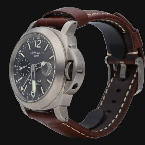 Montre Panerai Luminor GMT - Montre automatique en titane 44 mm 58 Facettes MT43510
