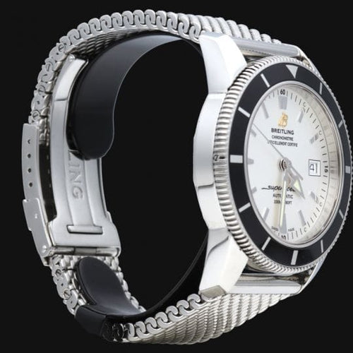 Montre Breitling Superocean Heritage - Montre automatique homme 42 mm en acier 58 Facettes MT43465