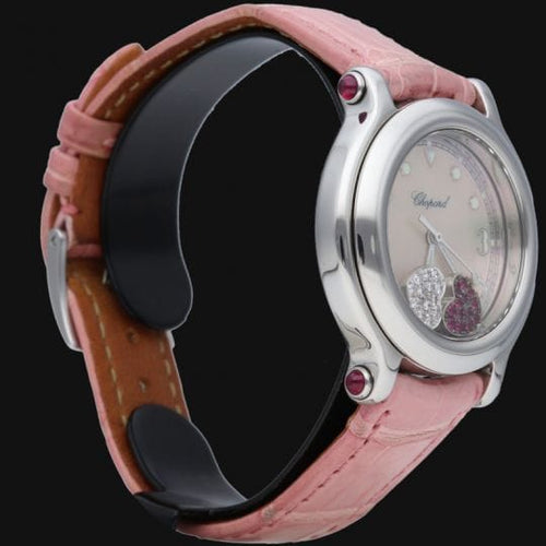 Montre Chopard Happy Sport Hearts - Montre femme quartz 32 mm en acier 58 Facettes MT43482