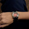 Montre FRED - Move on - Montre en acier à boitier rond et à mouvement quartz 58 Facettes B250502