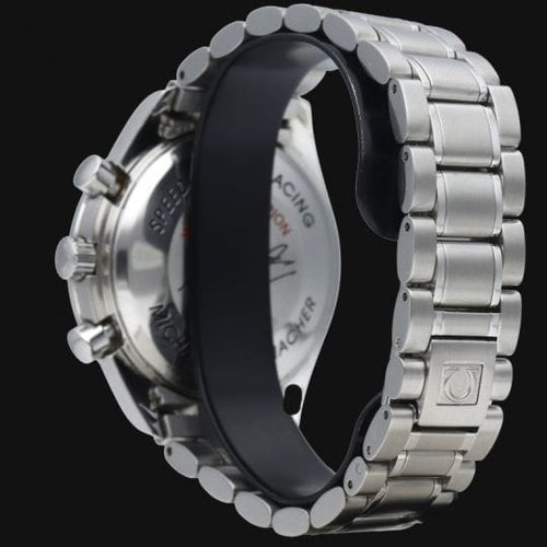 Montre Omega Speedmaster Schumacher Racing - Montre homme automatique en acier 58 Facettes MT43740