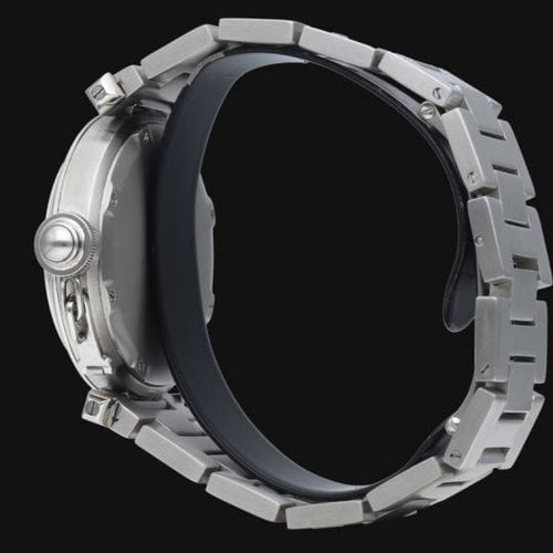 Montre Cartier Pasha - Montre automatique 35 mm en acier 58 Facettes MT41480