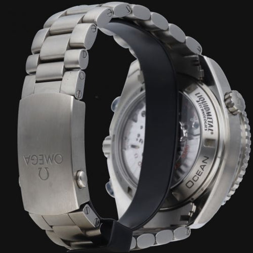 Montre Omega Seamaster Planet Ocean - Montre homme automatique en titane 58 Facettes MT43677