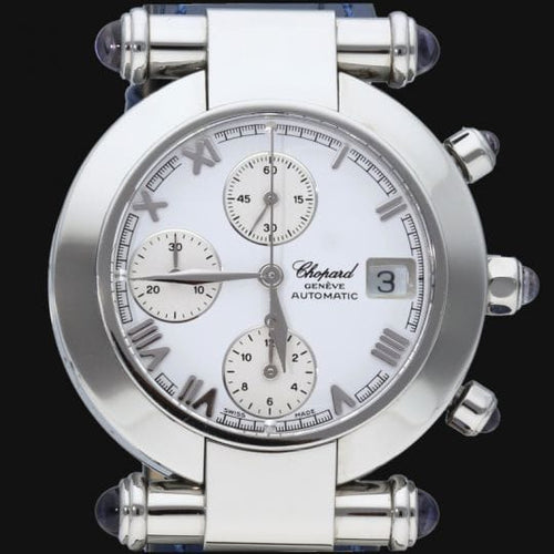 Montre Chopard Imperial - Montre chronographe automatique femme 37 mm 58 Facettes MT43483