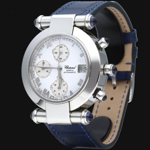 Montre Chopard Imperial - Montre chronographe automatique femme 37 mm 58 Facettes MT43483