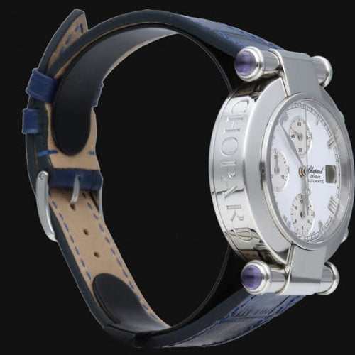 Montre Chopard Imperial - Montre chronographe automatique femme 37 mm 58 Facettes MT43483