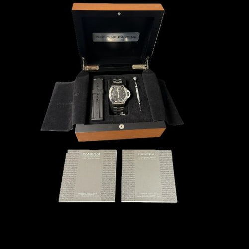 Montre Panerai Luminor 1950 - Montre homme automatique GMT 44 mm 58 Facettes MT43522