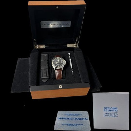 Montre Panerai Luminor Marina - Montre automatique homme 44 mm acier 58 Facettes MT43517