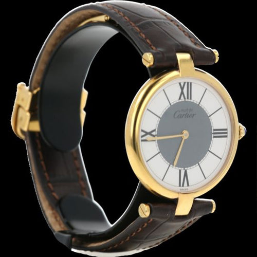 Montre Cartier Must Vendôme - Montre femme en vermeil, quartz 30 mm 58 Facettes MT43491
