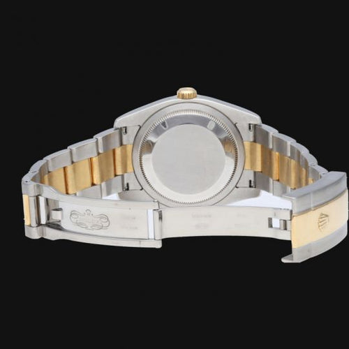 Montre Rolex Datejust Turn-O-Graph - Montre automatique 36 mm en or jaune et acier 58 Facettes MT43257