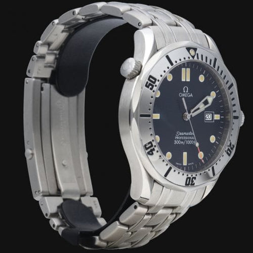 Montre Omega Seamaster Diver 300M - Montre homme quartz en acier 58 Facettes MT43700