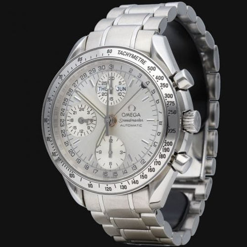 Montre Omega Speedmaster Day-Date - Montre chronographe automatique en acier 58 Facettes MT43751