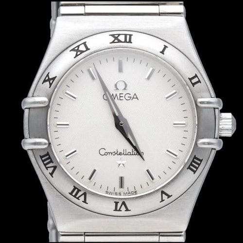 Montre Omega Constellation - Montre femme en acier, quartz 25 mm 58 Facettes MT43906