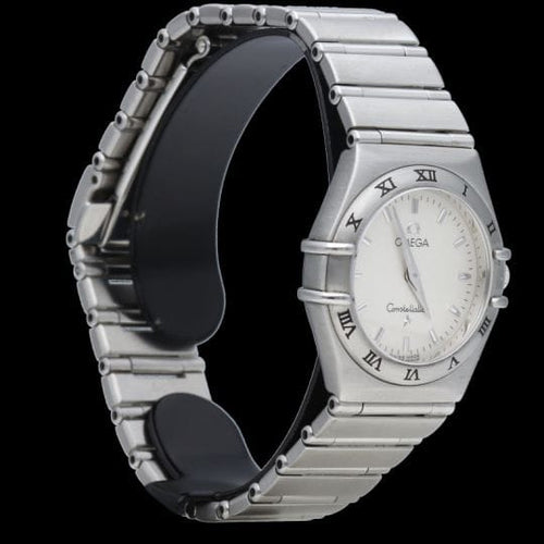 Montre Omega Constellation - Montre femme en acier, quartz 25 mm 58 Facettes MT43906