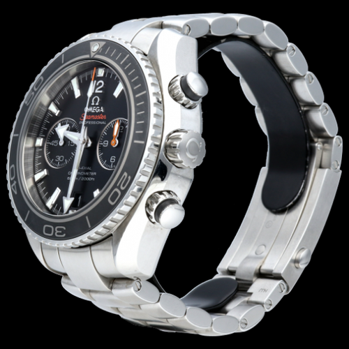Montre Omega Seamaster Planet Ocean Co-Axial - Montre automatique homme 45 mm acier 58 Facettes MT43676