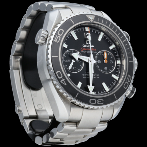 Montre Omega Seamaster Planet Ocean Co-Axial - Montre automatique homme 45 mm acier 58 Facettes MT43676