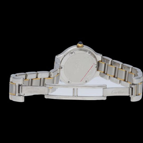 Montre Cartier Must 21 - Montre femme quartz en or jaune et acier 58 Facettes MT43072