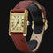 Montre Cartier Tank Vermeil - Montre femme à quartz plaquée or 58 Facettes MT43488