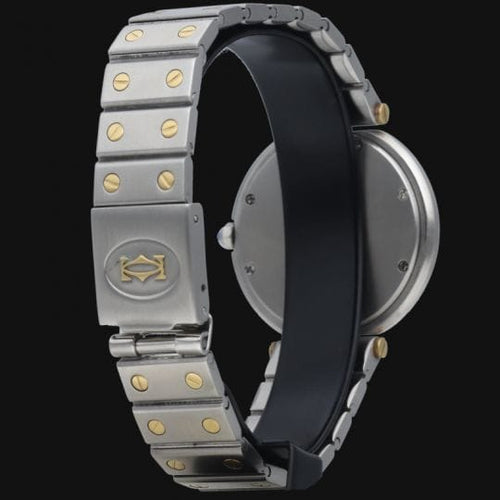 Montre Cartier Santos - Montre ronde en or jaune et acier 58 Facettes MT43414