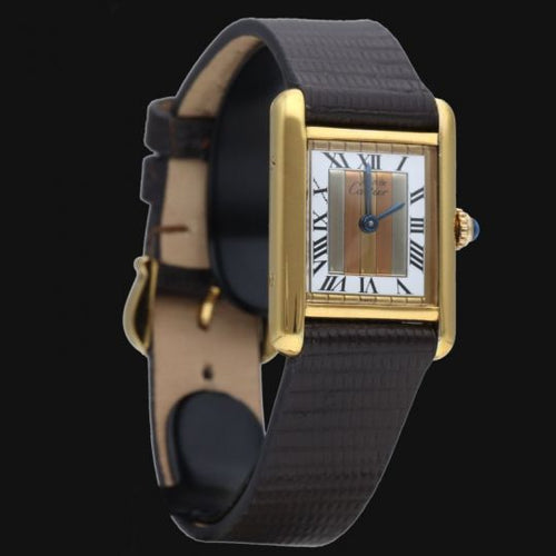 Montre Cartier Tank Vermeil - Montre femme à quartz 58 Facettes MT43486