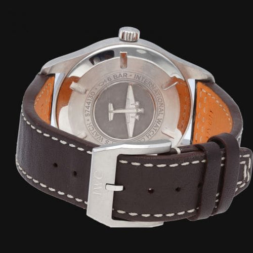 Montre IWC Pilot Mark XVIII - Montre homme automatique en acier 40 mm 58 Facettes MT43610