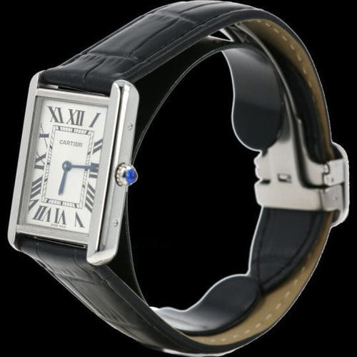 Montre Cartier Tank Solo - Montre à quartz femme 27 x 35 mm 58 Facettes MT43960