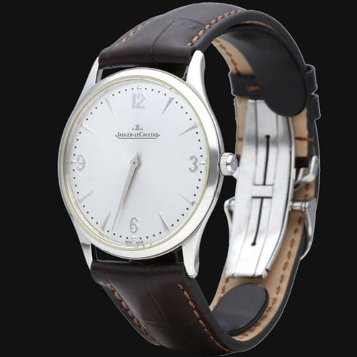 Montre Jaeger-LeCoultre Master Ultra Thin - Montre homme en acier 38 mm 58 Facettes MT43570