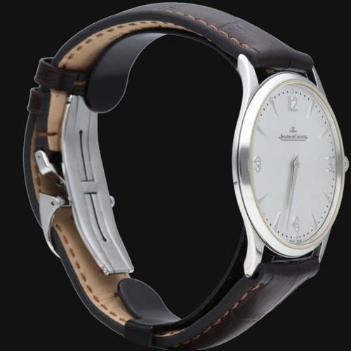 Montre Jaeger-LeCoultre Master Ultra Thin - Montre homme en acier 38 mm 58 Facettes MT43570