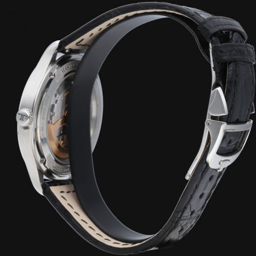Montre Jaeger-LeCoultre Master Control - Montre automatique Date 40 mm en acier 58 Facettes MT43571