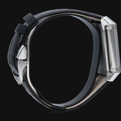 Montre Jaeger-LeCoultre Reverso Classic Medium Duetto - Montre femme en acier 58 Facettes MT43591