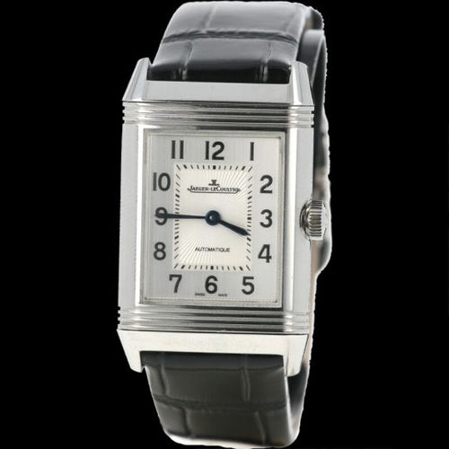 Montre Jaeger-LeCoultre Reverso - Montre Classic Medium Duetto en acier 58 Facettes MT43592