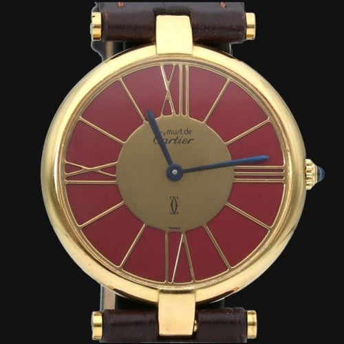 Montre Cartier Must - Montre femme en vermeil, quartz 58 Facettes MT43322