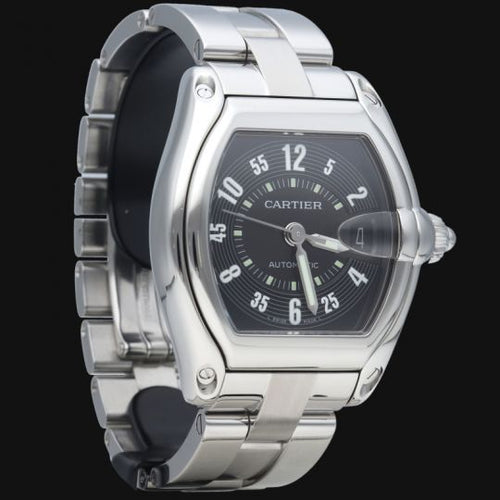 Montre Cartier Roadster - Montre automatique homme en acier 58 Facettes MT44067