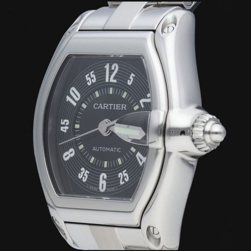 Montre Cartier Roadster - Montre automatique homme en acier 58 Facettes MT44067