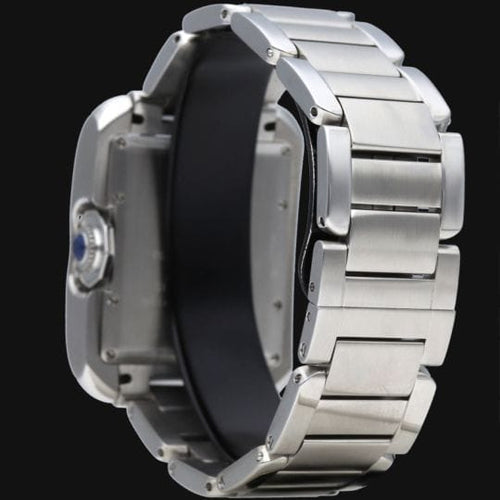 Montre Cartier Tank Anglaise - Montre medium automatique en acier 58 Facettes MT44071