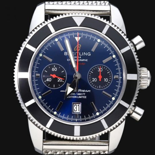 Montre Breitling Superocean Heritage - Montre chronographe homme 46 mm 58 Facettes MT43917