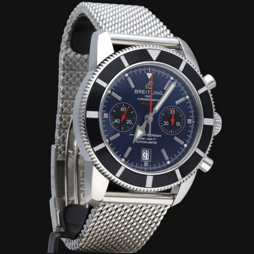 Montre Breitling Superocean Heritage - Montre chronographe homme 46 mm 58 Facettes MT43917