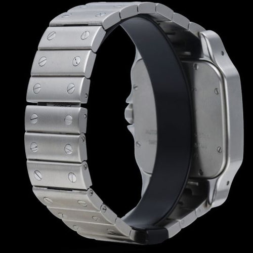 Montre Cartier Santos Galbée XL - Montre automatique femme en acier 58 Facettes MT44079