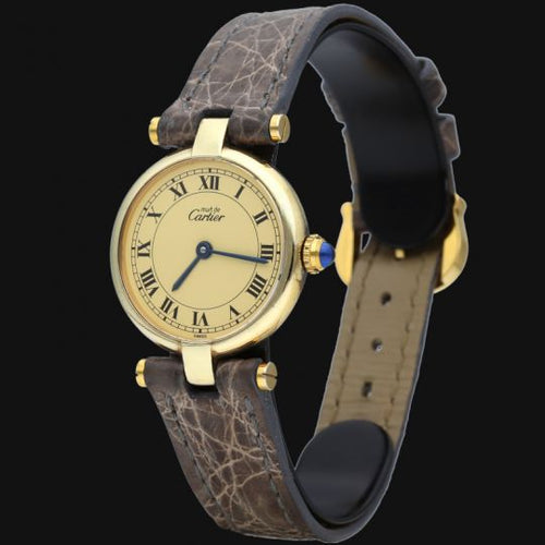 Montre Cartier Must de Cartier Vermeil - Montre femme quartz 58 Facettes MT41231